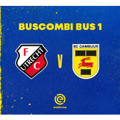 Buscombi  - FC Utrecht - SC Cambuur Bus 1