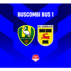 Buscombi ADO Den Haag - SC Cambuur (Bus 1)