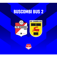 Buscombi FC Emmen - SC Cambuur (Bus 2)