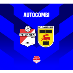 Autocombi FC Emmen - SC Cambuur
