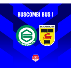 Buscombi FC Groningen - SC Cambuur (Bus 1)